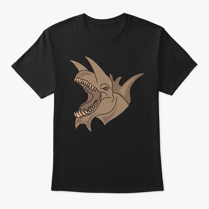 Tarrasque Head Logo Draft